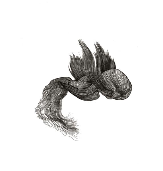 Bird (2012, 10 x 10 in)